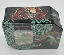 Pokemon Scarlet and Violet Great Tusk ex Paldean Fates Tin - Brand New - Image 3