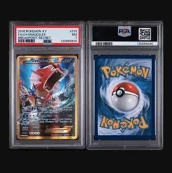 Pokemon Gyarados EX Breakpoint 123/122 Secret Rare Holo PSA 7 - Image 3