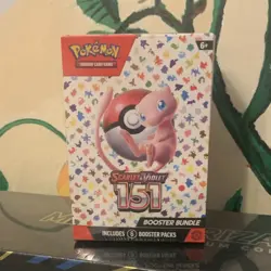 Pokemon Scarlet & Violet 151 Booster Bundle Box English 6 Booster Packs 2023 - Image 1