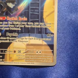 Pokemon TCG Team Rocket's Orbeetle 198/182 Destined Rivals Illustration Rare Ho… - Image 4