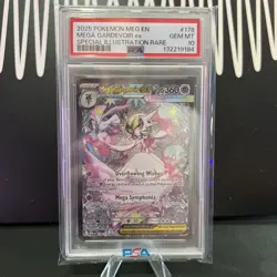Pokemon 2025 Mega Gardevoir Ex 178/132 SIR PSA 10 Gem - Image 1