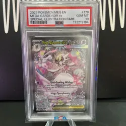 Pokemon 2025 Mega Gardevoir Ex 178/132 SIR PSA 10 Gem - Image 3
