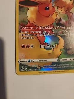 Flareon TG01/TG30 Ultra Rare SWSH09: Brilliant Stars Trainer Gallery Pokemon TC - Image 4