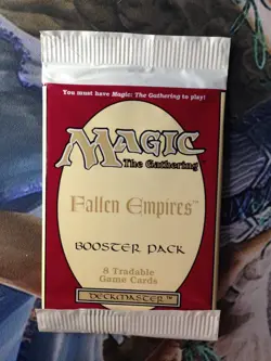 Magic "Fallen Empires" 8-Card Sealed Booster Pack X1 - Image 1