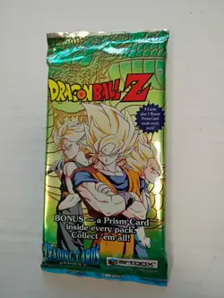2001 Dragon Ball Z Series 4 Trading Cards 1 New Sealed Booster Pack ArtBox - Image 1
