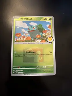Bulbasaur Pokemon Day 2026 30th Anniversary Promo Card - Image 1