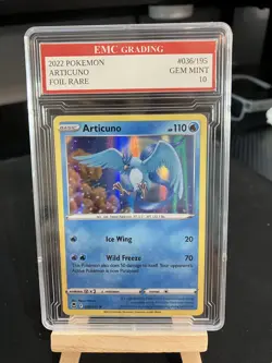 ARTICUNO 036/155 RARE FOIL Pokemon 2022 Card GRADED 10 MINT TCG CCG - Image 1