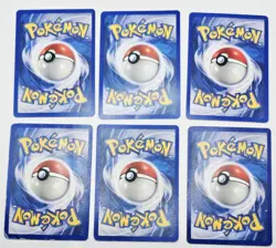 Vintage Pokemon Cards Lot of 6 Sabrina's & Erika's Gym Challenge Base Set HP-DMG - Image 5