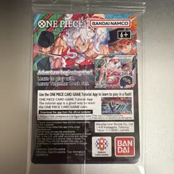 One Piece Monkey D. Luffy US Voyage College Basketball Promo Card SEALED - Image 2