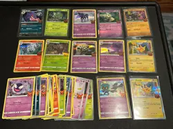 Lot Of 38 Pokemon Trick Or Trade Cards 2020-2024 12 Holo 26 Base No Duplicates - Image 1