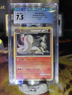 Pokemon TCG Call of Legends Ninetales Holo Rare Card 17/95 - Image 1