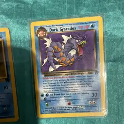 Pokemon TCG Magikarp Dark Gyarados Team Rocket English Lot 2 Cards - Image 4