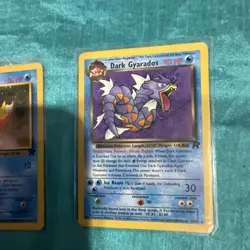 Pokemon TCG Magikarp Dark Gyarados Team Rocket English Lot 2 Cards - Image 5