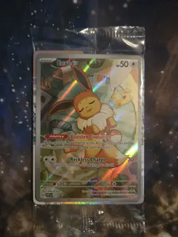 Pokemon Eevee TCG Prismatic Holo Promo Card 173 Factory Sealed NM/Mint Condition - Image 1