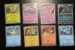 Pokemon Prismatic Evolutions Cosmo Holo Promo Cards (8 Cards Total) - Image 1
