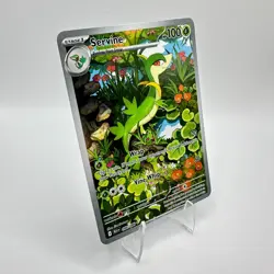 Pokemon Servine 088/086 Black Bolt Illustration Rare IR Holo TCG English Card - Image 2