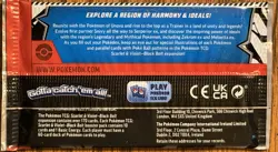 Pokemon SV Black Bolt Booster Pack - Total Of 10 Packs - 10 Cards Pack - SEALED - Image 3