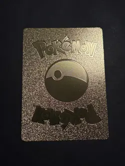 Pokemon Gold Foil Fan Art Card PIKACHU VMAX Gigantamax 310HP 044/185 - Image 2