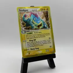 Pokemon TCG Feraligatr Delta Species Dragon Frontiers Reverse Holo Card 2/101 NM - Image 3