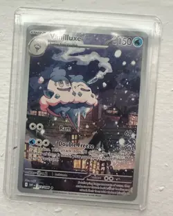 Vanilluxe 113/086 Illustration Rare SV White Flare Pokemon Card NM Holo IR - Image 1