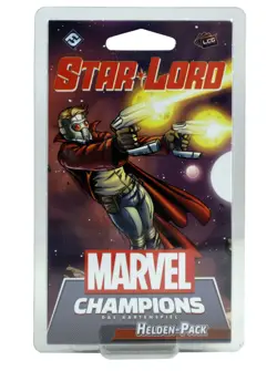 Marvel Champions Card Game Star-Lord Hero Pack German Edition LCG Sealed Deck - Image 1