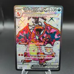Charizard EX 215/197 Pokemon Card - SV03: Obsidian Flames - NM - Image 1