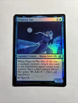 Princess Yue - Avatar: The Last Airbender foil MTG Plus Bonus Card!!! - Image 1