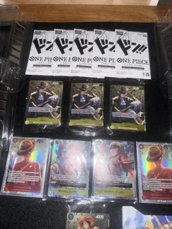 Rare One Piece Card Game Promo Card lot (Packs are sealed) English - Image 3