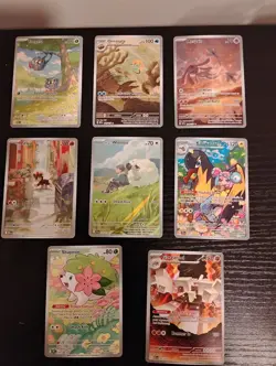 Lot Of 8 Pokemon Card Sr Illustration Rares All Nm To Mint Free Shipping - Image 1