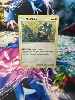 Munchlax 173/236 Pokemon Unified Minds Uncommon Near Mint Card - Image 1