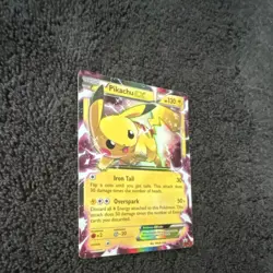 Pokemon Pikachu EX Promo Holo XY XY84 HP130 Basic Electric Card Stock - Image 3