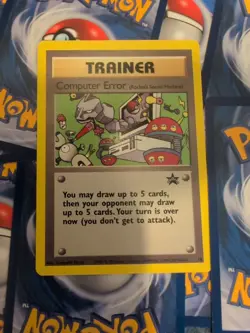 Computer Error #16 Black Star Promo Rare Vintage Pokemon Card - NM - Image 1