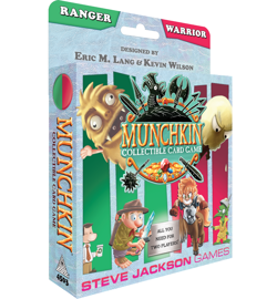 Munchkin Collectible Card Game Ranger & Warrior Deck First Edition - Image 1