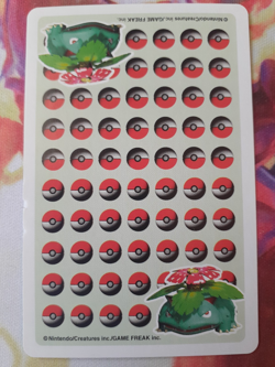 1998 Pokemon Mew Ace of Spades Stadium 3D Green Venusaur Playing Card Played - Image 2