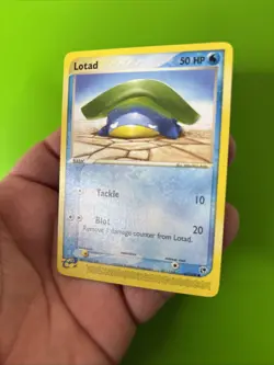 Lotad 67/100 EX Sandstorm Non-Holo Pokemon Card NM - Image 3