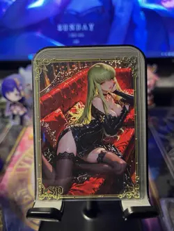 Goddess Story Metal Card Serialized Anime Waifu Random Serial # - Image 1