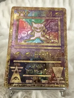 Pokemon TCG Ancient Mew Holo Promo Card Excellent Condition NM Rare Holo W Swirl - Image 2