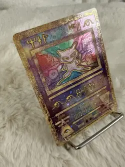 Pokemon TCG Ancient Mew Holo Promo Card Excellent Condition NM Rare Holo W Swirl - Image 4