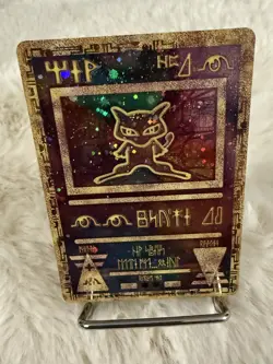 Pokemon TCG Ancient Mew Holo Promo Card Excellent Condition NM Rare Holo W Swirl - Image 5