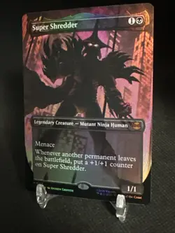Super Shredder (Borderless) Teenage Mutant Ninja Turtles Foil - Image 2