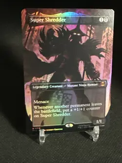 Super Shredder (Borderless) Teenage Mutant Ninja Turtles Foil - Image 3