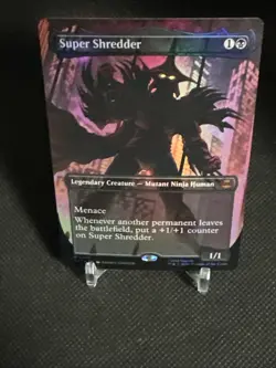 Super Shredder (Borderless) Teenage Mutant Ninja Turtles Foil - Image 4