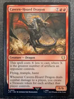 Cavern-Hoard Dragon - LOTR Tales of Middle Earth (MTG) - Image 1