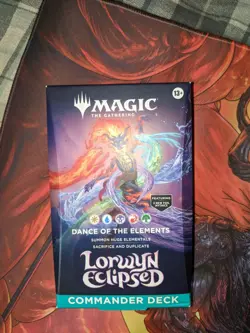 Magic The Gathering Lorwyn Dance Of The Elements Pre Con Deck And Playmat Bundle - Image 1