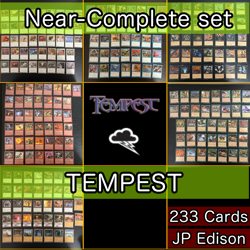 TEMPEST Near Complete Set Magic the Gathering MTG bulk lot fym0 TMP JP 1 - Image 1