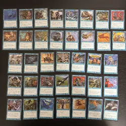 TEMPEST Near Complete Set Magic the Gathering MTG bulk lot fym0 TMP JP 1 - Image 2