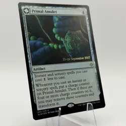 Magic MTG: Primal Amulet - Ixalan (XLN) #243 *Prerelease Promo* *FOIL* - Image 2