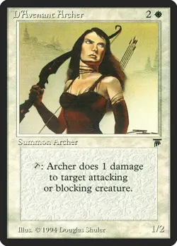 MTG - D'Avenant Archer - Legends - Magic the Gathering - Image 1
