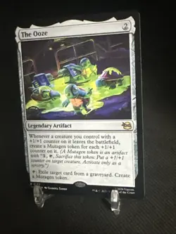The Ooze [Teenage Mutant Ninja Turtles] MTG Magic TMT #177 - Image 2