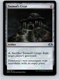 Magic the Gathering Tormod's Crypt Dominaria Remastered MTG Free Shipping! - Image 1